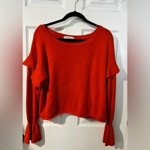 Beautiful Orange Zara Sweater, size L